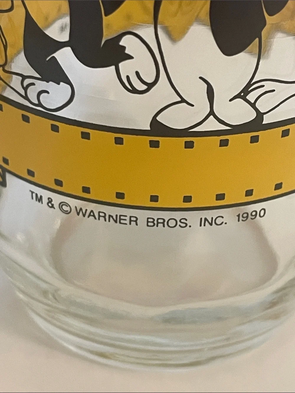 Vintage 90s Bugs Bunny Glasses Happy Birthday Bugs 50 Warner Bros